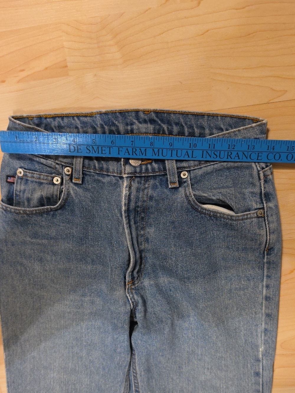 Vintage Polo Ralph Lauren Jeans 90s Y2k Classic Denim Jeans 4x31 - Picture 14 of 16